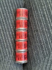 5 Racing Pigeon Rings - from Belgium, BELG 91