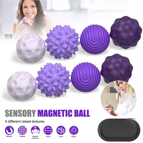 Sensory fidget balls 8pcs - sensory,