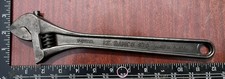 Vintage Bahco 12" Adjustable Spanner Wrench V Steel (973) Made in Sweden