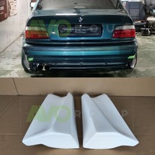Rear Bumper Side Splitters flaps spats set for BMW 3 E36 SE 1990-2000