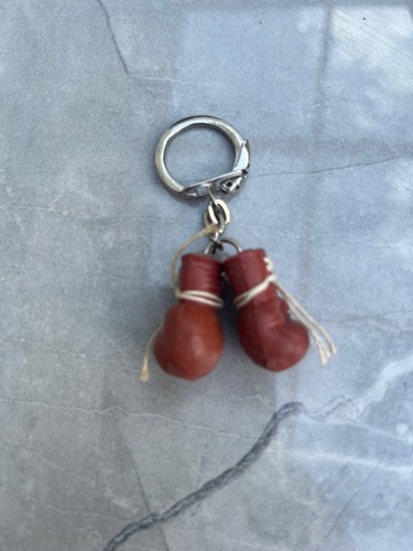 Vintage boxing gloves key ring - gloves,