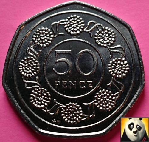 1988 gibraltar 50p fifty - 1988, pence