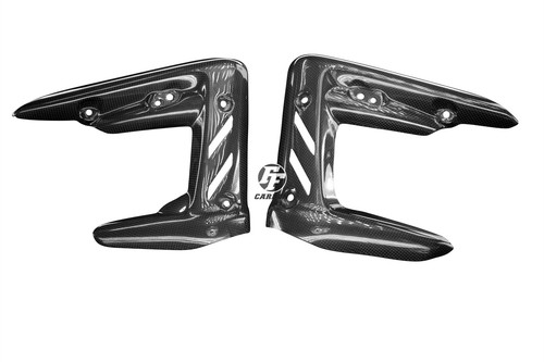 Carbon radiator cover - carbon,
