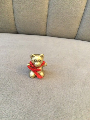 Small brass bear 57g - small,