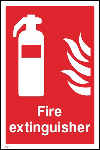 Fire extinguisher sign - extinguisher,