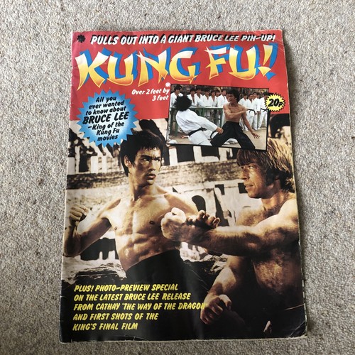 Bruce lee rare - poster, magazine