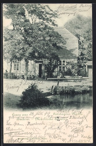 Postcard buckow märkische - postcard, /