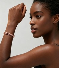 12mm 8.5in Copper Bracelet