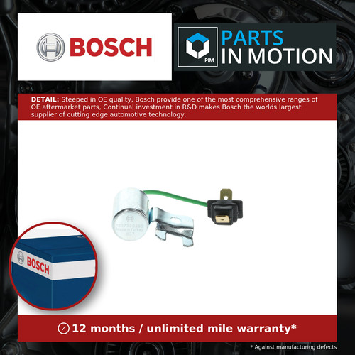 Ignition condenser fits volvo - condenser,