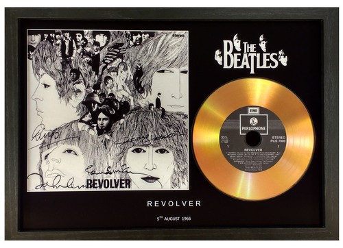 The beatles revolver signed - the, 'revolver'