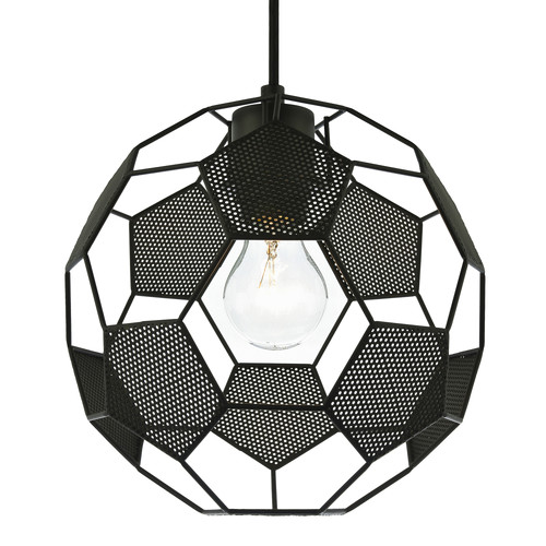 Modern matte black football - modern,