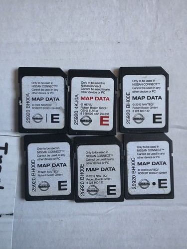 Nissan sat nav - sd, card