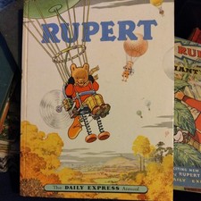 Vintage hardback book 'Rupert