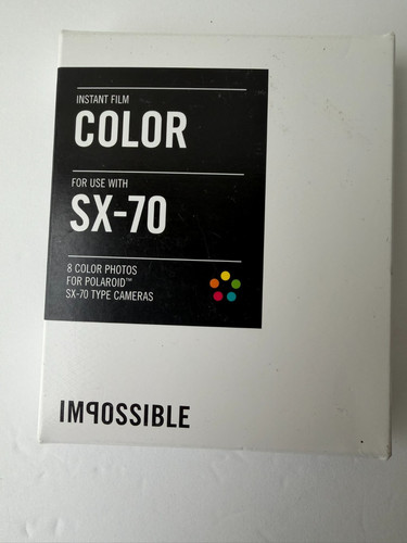 Impossible color instant film - instant,
