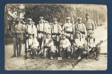Platoon Young Men RPPC WW1 era