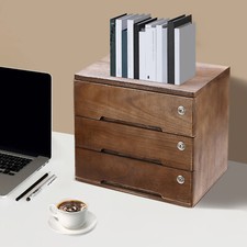 Wooden Desktop Storage Box