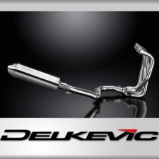 KAWASAKI ZZR1100 GPZ1100S 4-1 EXHAUST SYSTEM 320mm STAINLESS TRI BSAU SILENCERS