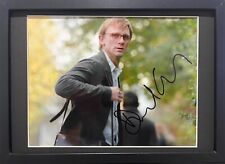 Daniel Craig James Bond 007 Actor, Framed 12' X 9' Hand Signed Photo & AFTAL COA