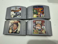 4 X N64 Nintendo 64 Games Bundle PAL Version Genuine Cartridges Only