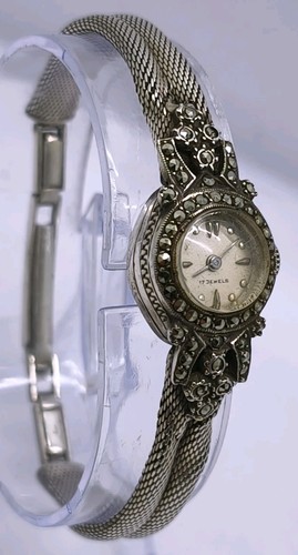 Vtg 1960s solid - 925, sterling