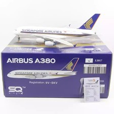 SQ Wings 1:200 Singapore Airlines 9V-SKV Airbus A380-800 Model Aircraft
