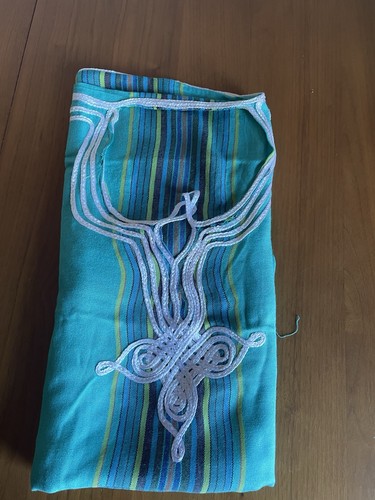 Green moroccan dress - green, women's