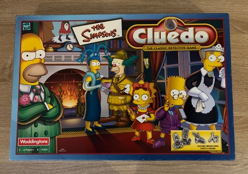 The simpsons cluedo board game - the,