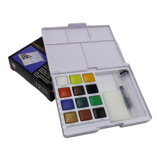 Koi water colors sketch box - box, 12