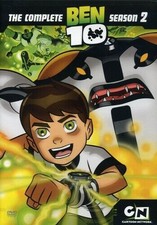 Ben 10 The Complete Season 2 200 DVD Region 1 - Like New