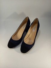 L.K. Bennett Navy Heels with
