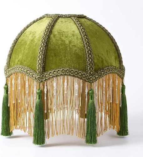 Inch vintage lampshade - 9.8,