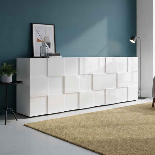 Aspen high gloss sideboard - gloss,