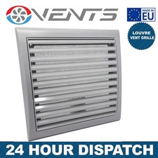 150mm Grey Wall Vent Grille