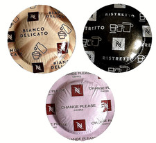 NESPRESSO PRO PODS X 60 (3 X 20) CHANGE PLEASE BIANCO DELICATO RISTRETTO 02/26