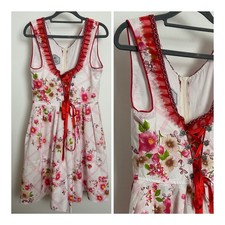 EDELNICE White & Pink Floral &