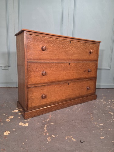 Antique oak chest drawers - antique,
