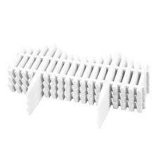 8-64pc FLEXIBLE WHITE PICKET
