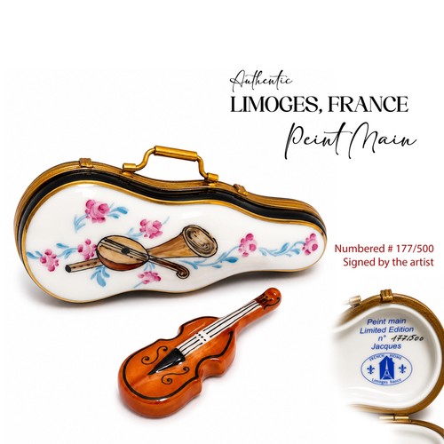 Limoges france violin case - limoges,