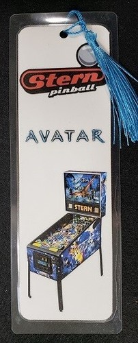 Pinball machine bookmark - pinball,