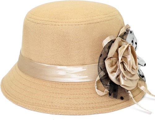 Women felt cloche hat 1920s - women,