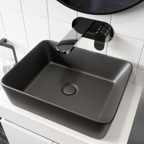 Ceramic bathroom vanity wash - bathroom,