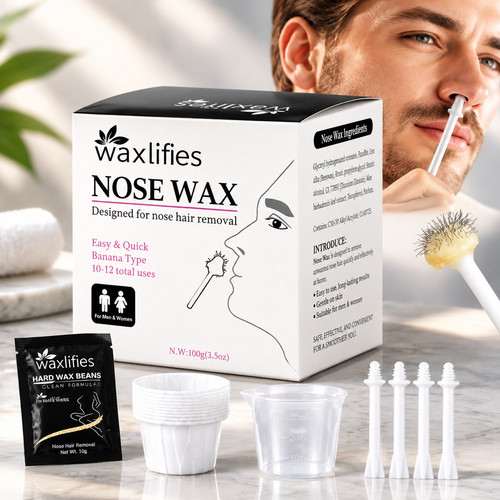 Painless waxing kit hard wax - waxing,