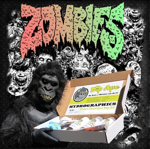 Dip ape mini clear - ape, zombie