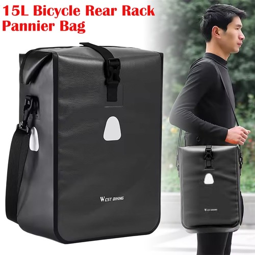 15l waterproof bike rack bag - 15l,