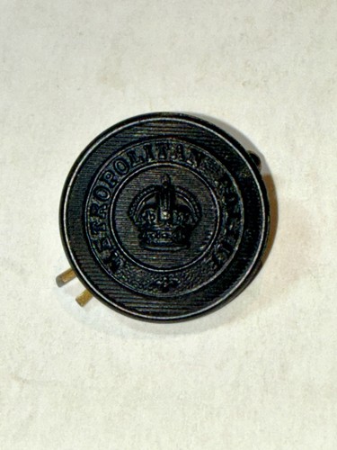 Metropolitan police button - police,