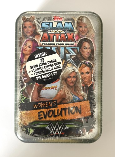 Topps wwe slam attax live - wwe,