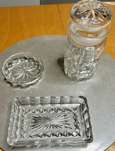 Vintage cut glass - glass, 1930’s