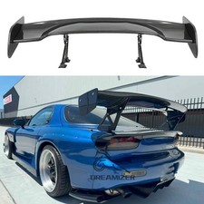 45" Carbon GT Style Racing Rear Trunk Spoiler Wing For Mazda RX-8 RX8 RX7 RX-7