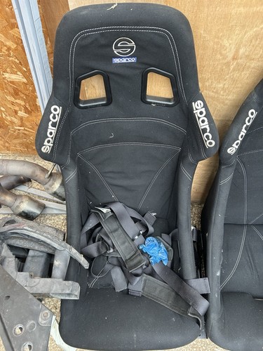 Sparco bucket seats with - sparco,