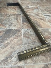 Victorian Antique Brass Fender